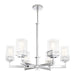 Livex Lighting - 40596-05 - Six Light Chandelier - Harding - Polished Chrome
