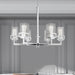 Livex Lighting - 40596-05 - Six Light Chandelier - Harding - Polished Chrome