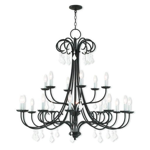 Daphne 18 Light Foyer Chandelier English Bronze