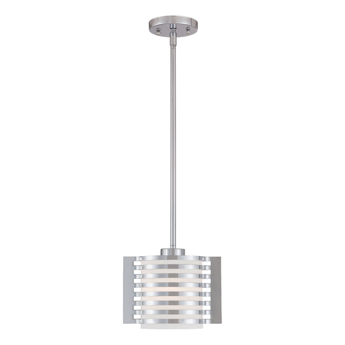Livex Lighting - 41031-05 - One Light Mini Pendant - Hilliard - Polished Chrome
