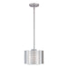 Livex Lighting - 41031-05 - One Light Mini Pendant - Hilliard - Polished Chrome