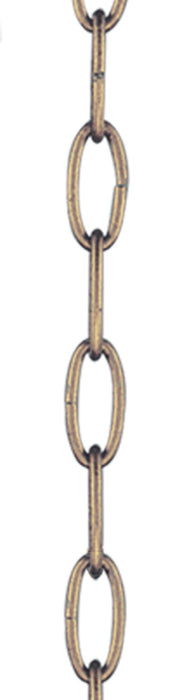 Livex Lighting - 5607-65 - Decorative Chain - Accessories - Hand Painted Vintage Gold Leaf