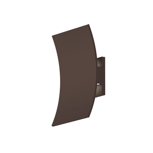 Sonneman - 7260.72-WL - LED Wall Sconce - Curved Shield - Textured Bronze