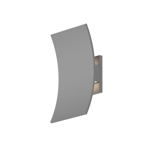 Sonneman - 7260.74-WL - LED Wall Sconce - Curved Shield - Textured Gray
