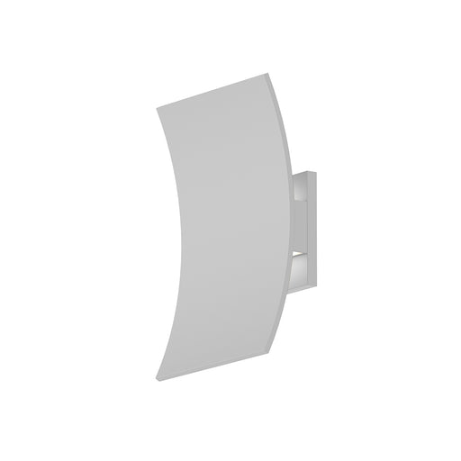 Sonneman - 7260.98-WL - LED Wall Sconce - Curved Shield - Textured White