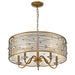 Golden - 1993-5 PG - Five Light Chandelier - Joia - Peruvian Gold