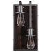 Varaluz - 268W02RSL - Two Light Wall Sconce - Lofty - Steel
