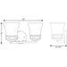 Progress Lighting - P2147-20 - Two Light Bath - Cascadia - Antique Bronze