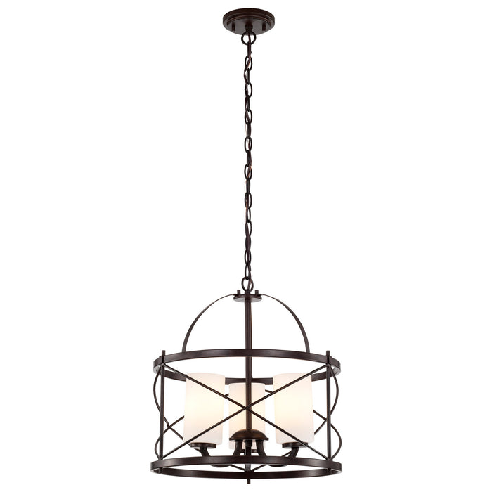 Nuvo Lighting - 60-5337 - Three Light Pendant - Ginger - Old Bronze