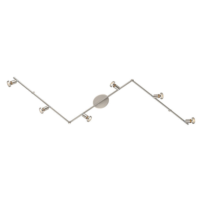 Eglo USA - 200396A - Six Light Track - Buzz - Matte Nickel