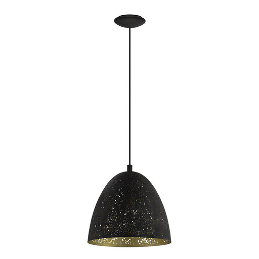 Safi One Light Pendant Matte Black