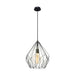 Eglo USA - 49257A - One Light Pendant - Carlton - Black