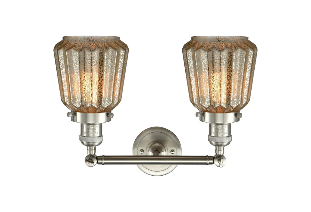 Two Light Bath Vanity-Bathroom Fixtures-Innovations-Lighting Design Store