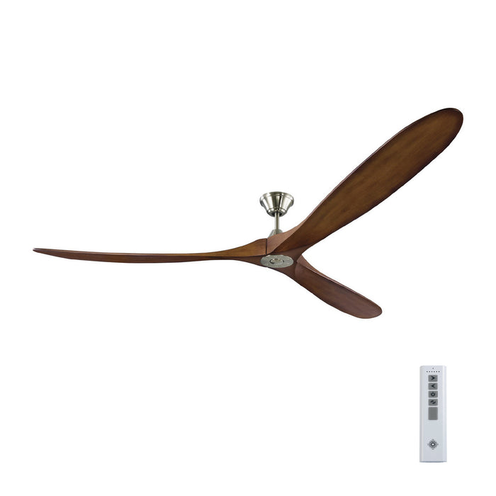 Visual Comfort Fan - 3MAVR88BSKOA - 88 Inch Ceiling Fan - Maverick - Brushed Steel