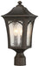 Minka-Lavery - 71216-143C - Three Light Outdoor Post Mount - Solida - Oil Rubbed Bronze w/Gold Highlights