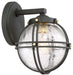 Minka-Lavery - 71231-661 - One Light Outdoor Wall Mount - Rond - Coal W/Honey Gold Highlight