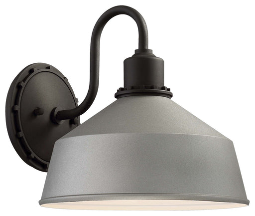 Mantiel One Light Outdoor Wall Mount Sand Silver