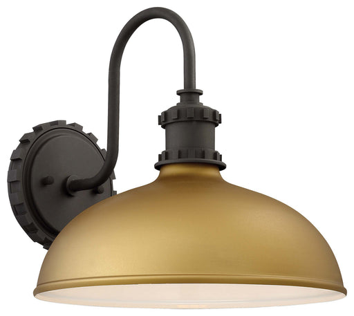 Escudilla One Light Outdoor Wall Mount Painted Honey Gold