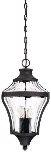 Libre Four Light Outdoor Chain Hung Black