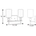 Progress Lighting - P2775-15 - Two Light Bath - Status - Polished Chrome