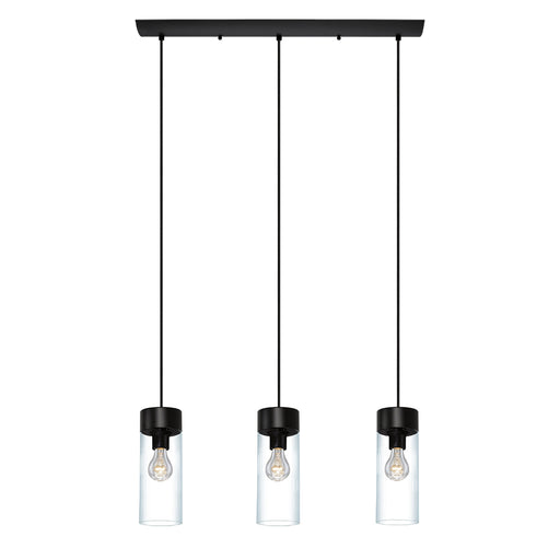 Eglo USA - 202128A - Three Light Pendant - Montey - Matte Black