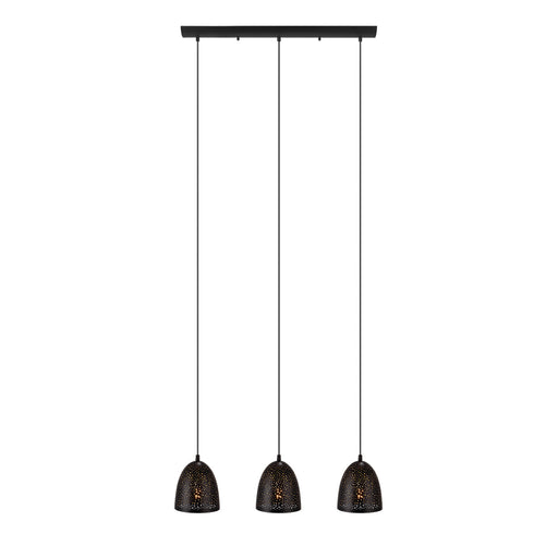 Eglo USA - 202264A - Three Light Pendant - Safi - Matte Black