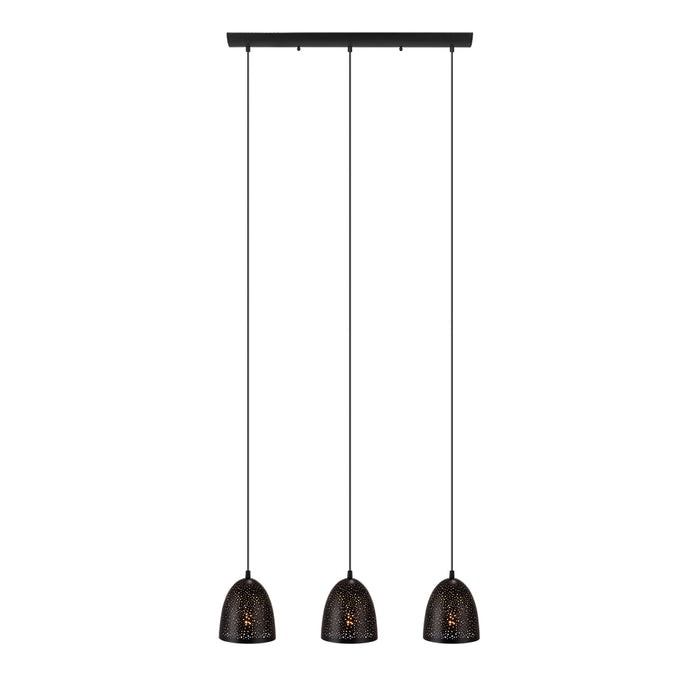 Eglo USA - 202264A - Three Light Pendant - Safi - Matte Black