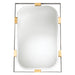 Arteriors - DJ2049 - Mirror - Frankie - Polished Brass