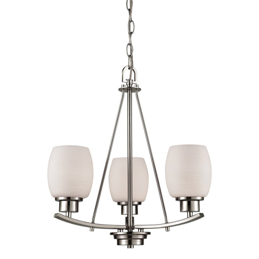 ELK Home - CN170322 - Three Light Chandelier - Casual Mission - Brushed Nickel