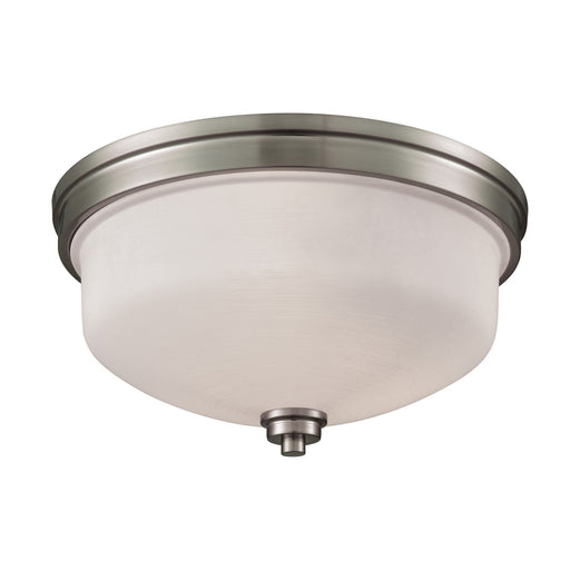 ELK Home - CN170332 - Three Light Flush Mount - Casual Mission - Brushed Nickel