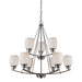 ELK Home - CN170922 - Nine Light Chandelier - Casual Mission - Brushed Nickel