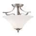 ELK Home - TC0020217 - Two Light Semi Flush Mount - Treme - Brushed Nickel