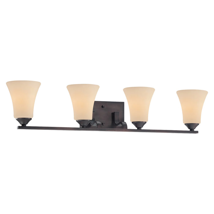 ELK Home - TV0021704 - Four Light Bath Bar - Treme - Espresso