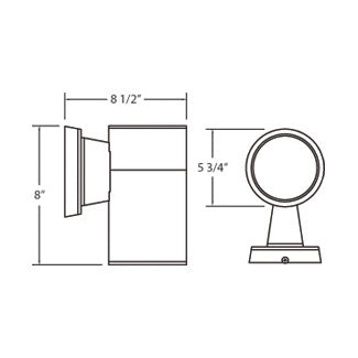 Eurofase - 19202-013 - One Light Outdoor Wall Mount - Outdoor - Grey