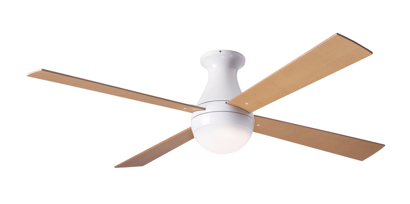 Modern Fan Co - BAL-FM-GW-42-MP-652-002 - 42 Inch Ceiling Fan - Ball Flush - Gloss White