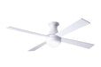 Modern Fan Co - BAL-FM-GW-42-WH-652-002 - 42 Inch Ceiling Fan - Ball Flush - Gloss White