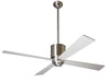 Modern Fan Co - LAP-BN-50-SV-NL-004 - 50 Inch Ceiling Fan - Lapa - Bright Nickel