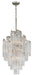 Corbett Lighting - 243-413 - 13 Light Chandelier - Mont Blanc - Modern Silver Leaf
