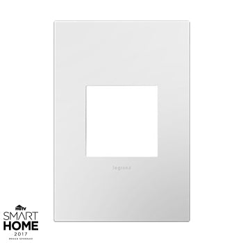 Legrand - AWP1G2WHW10 - Gang Wall Plate - Adorne - Gloss White