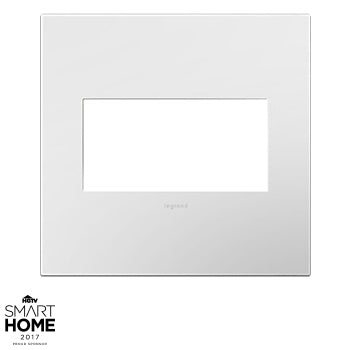 Legrand - AWP2GWHW10 - Gang Wall Plate - Adorne - Gloss White