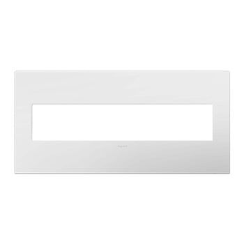 Legrand - AWP5GWHW1 - Gang Wall Plate - Adorne - Gloss White