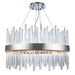 Dallas 16 Light Chandelier Chrome-Mid. Chandeliers-Elegant Lighting-Lighting Design Store