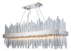 Dallas 20 Light Chandelier Chrome-Mid. Chandeliers-Elegant Lighting-Lighting Design Store