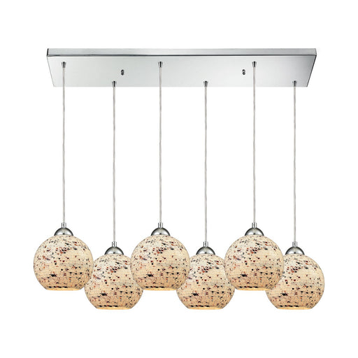 Spatter Six Light Pendant