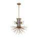 ELK Home - D3571 - Four Light Chandelier - Lucy Spike - Antique Gold