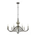 ELK Home - 32314/9 - Nine Light Chandelier - Neo Classica - Aged Black