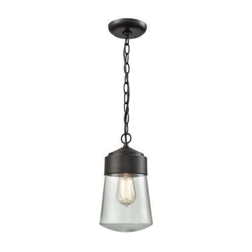 ELK Home - 45118/1 - One Light Outdoor Pendant - Mullen Gate - Oil Rubbed Bronze