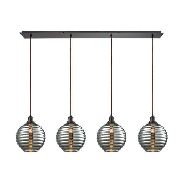 ELK Home - 56550/4LP - Four Light Pendant - Ridley - Oil Rubbed Bronze