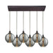 ELK Home - 56550/6RC - Six Light Pendant - Ridley - Oil Rubbed Bronze