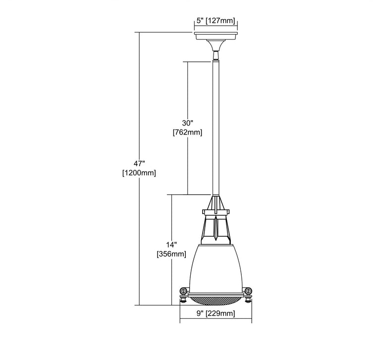 ELK Home - 65283/1 - One Light Mini Pendant - Sylvester - Satin Nickel